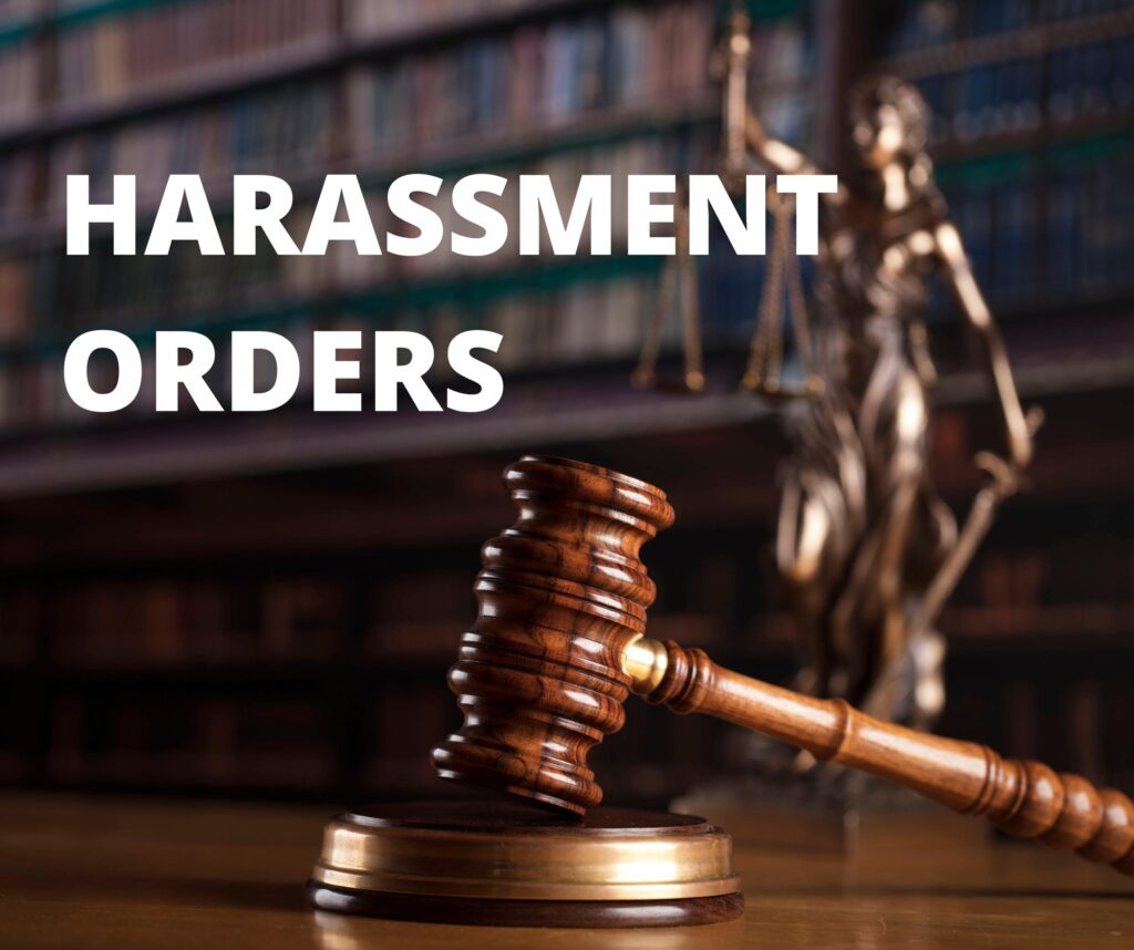 harassment orders
